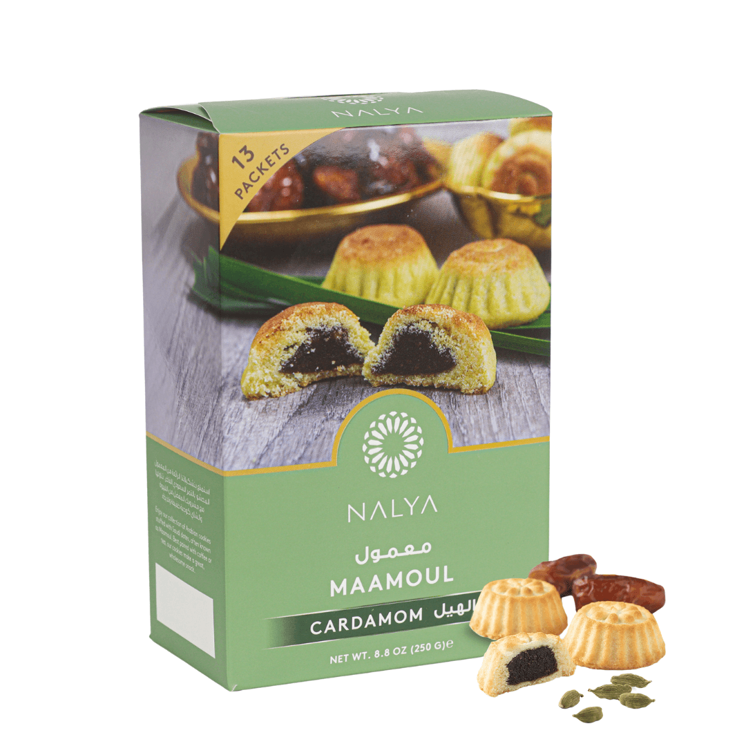 Date Cookies Cardamom - Nakheel Alya - 250 Grams