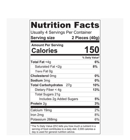 Date truffels dark chocolate 1500 gram