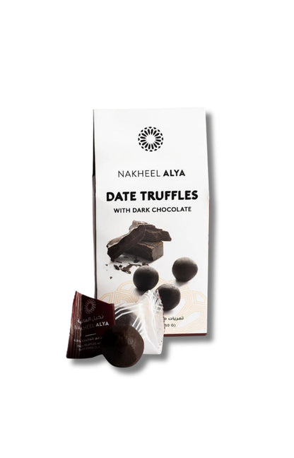 Date truffels dark chocolate 1500 gram