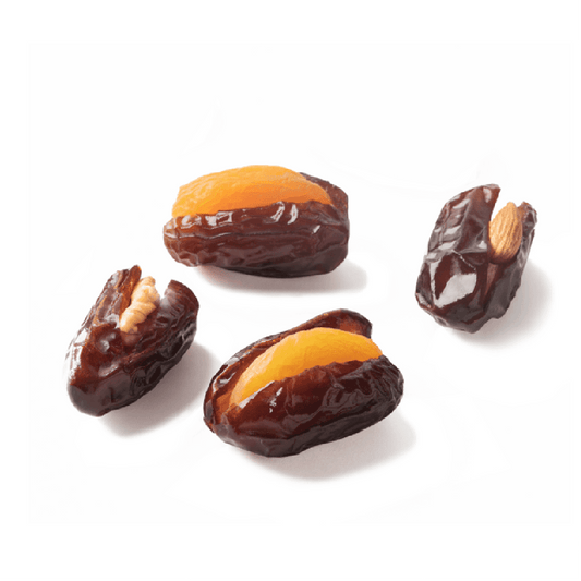 Datteln Gefüllt mit Nüssen